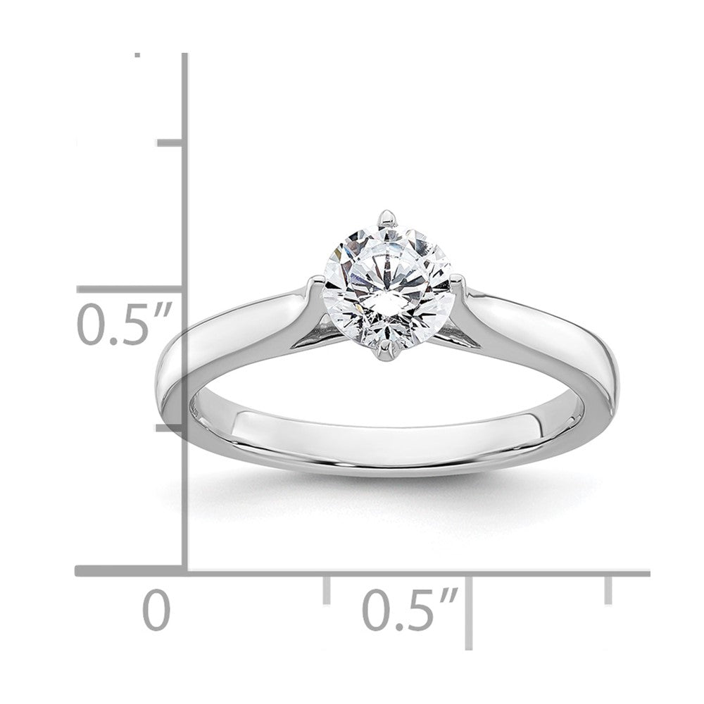 Buy Stylish 14K White Gold 3/4 Carat Engagement Ring Setting | 5.80mm Design