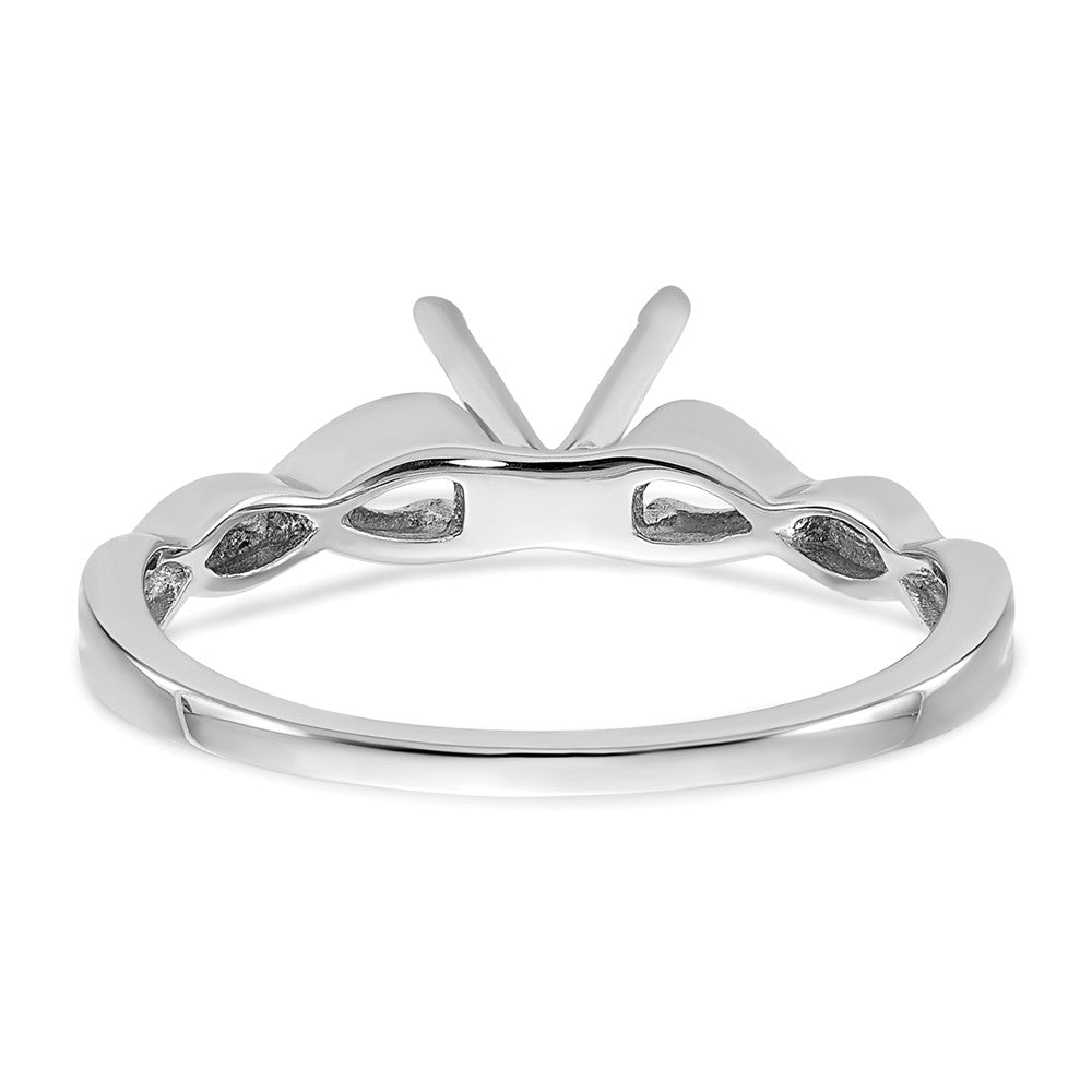 Buy 14K White Gold 1 Carat Engagement Ring Setting - Stylish & Affordable!