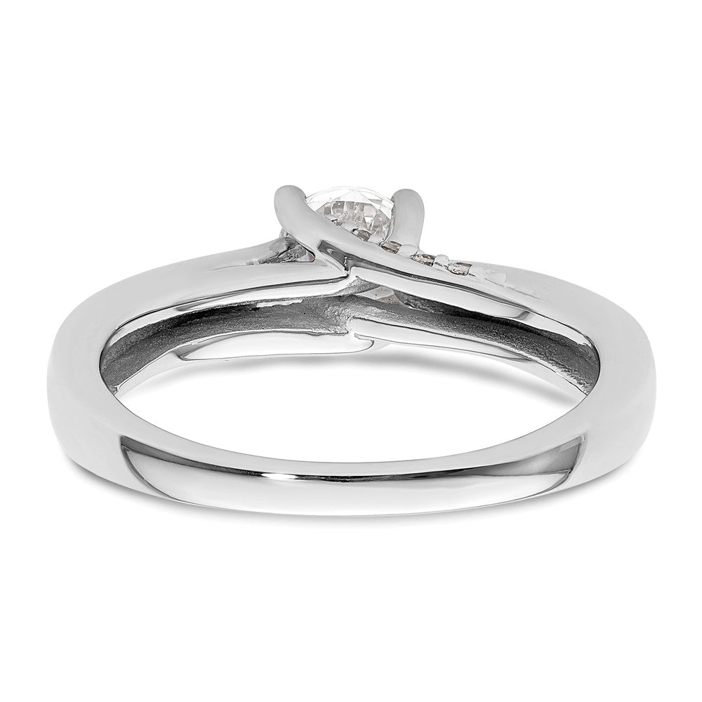 Buy Exclusive 14K White Gold Semi-Mount Engagement Ring for 1/2 Carat Diamond