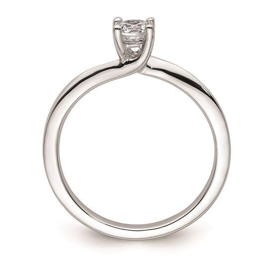 Buy Exclusive 14K White Gold 1/3 Carat Round Engagement Ring Setting