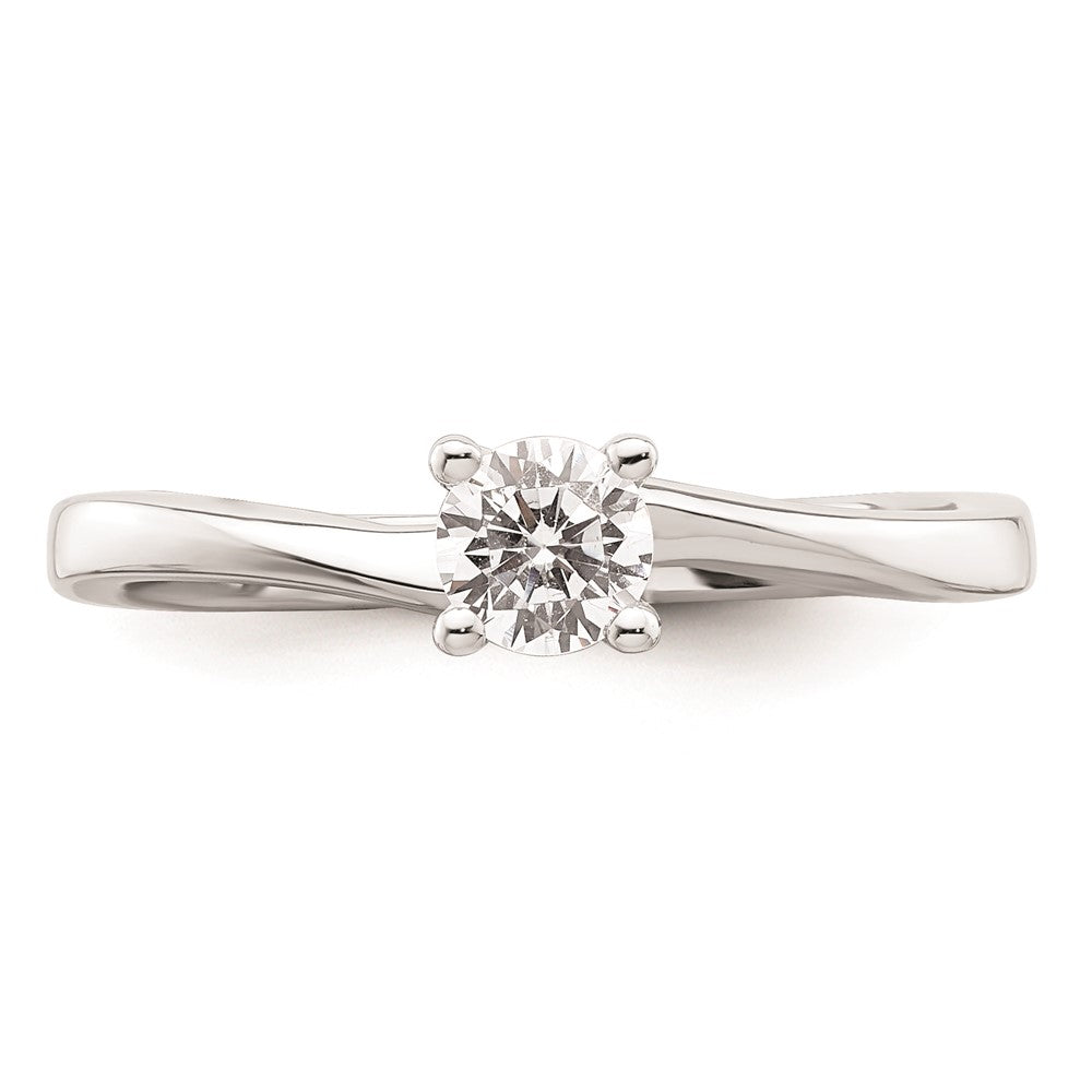 Buy Exclusive 14K White Gold 1/3 Carat Round Engagement Ring Setting