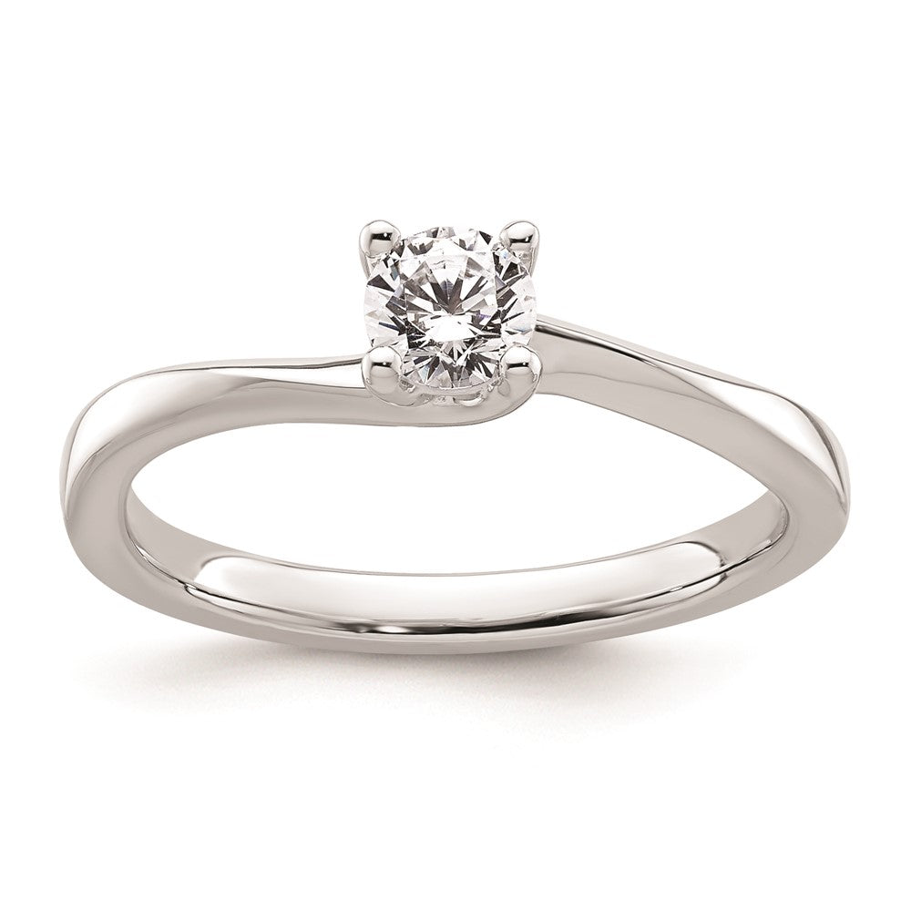 Buy Exclusive 14K White Gold 1/3 Carat Round Engagement Ring Setting