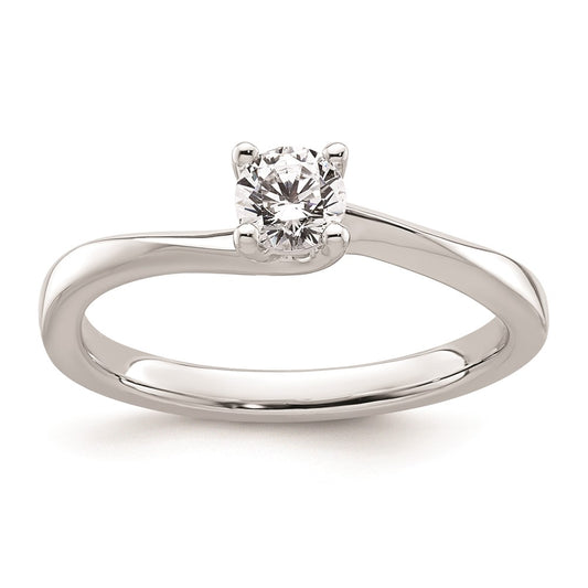 Buy Exclusive 14K White Gold 1/3 Carat Round Engagement Ring Setting
