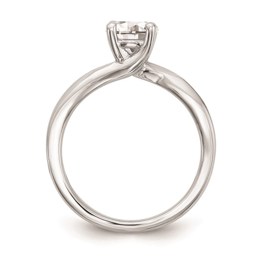 High-Quality 14K White Gold 1 Carat Engagement Ring Setting - Stylish & Affordable