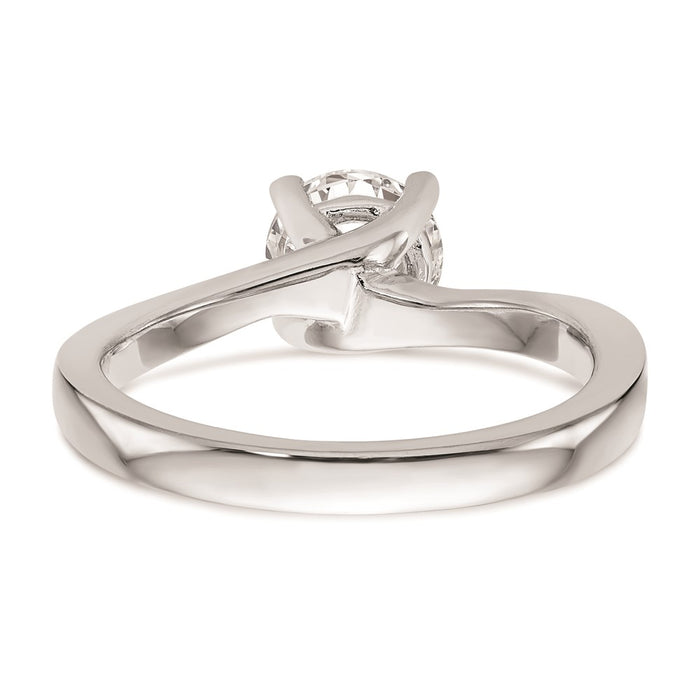 High-Quality 14K White Gold 1 Carat Engagement Ring Setting - Stylish & Affordable-5