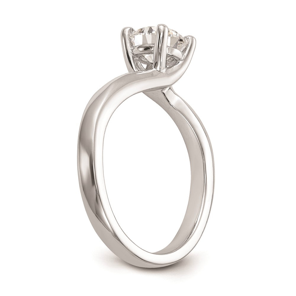 High-Quality 14K White Gold 1 Carat Engagement Ring Setting - Stylish & Affordable