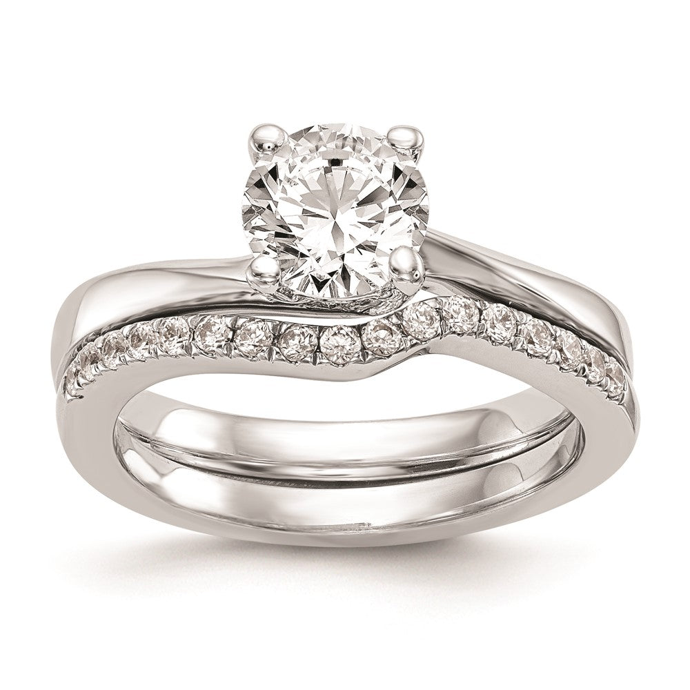 High-Quality 14K White Gold 1 Carat Engagement Ring Setting - Stylish & Affordable