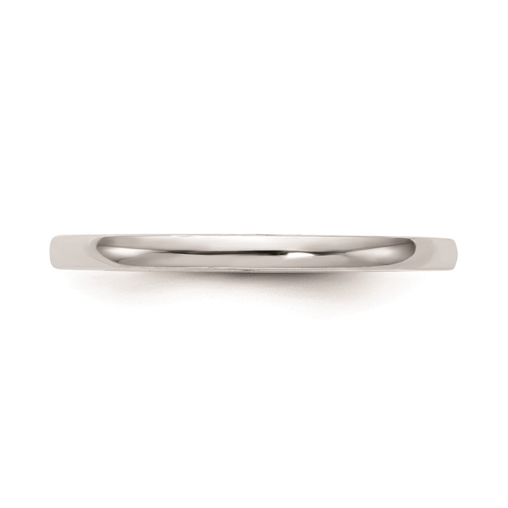 Buy Stylish 14K White Gold Wedding Ring - Sleek Polished Design, Affordable Price