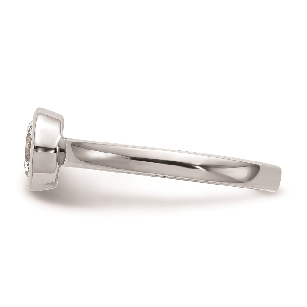 Buy Exclusive 14K White Gold 1 Carat Solitaire Engagement Ring - Stylish Design