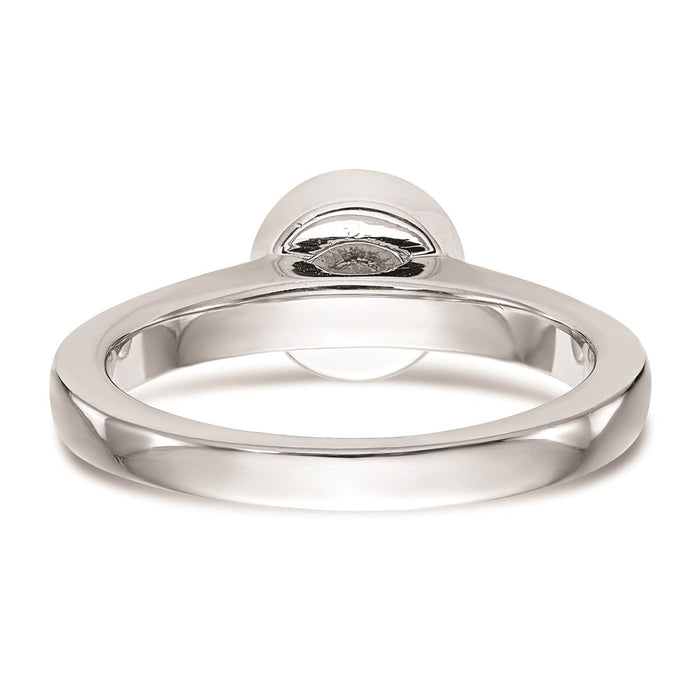 Buy Exclusive 14K White Gold 1 Carat Solitaire Engagement Ring - Stylish Design-5