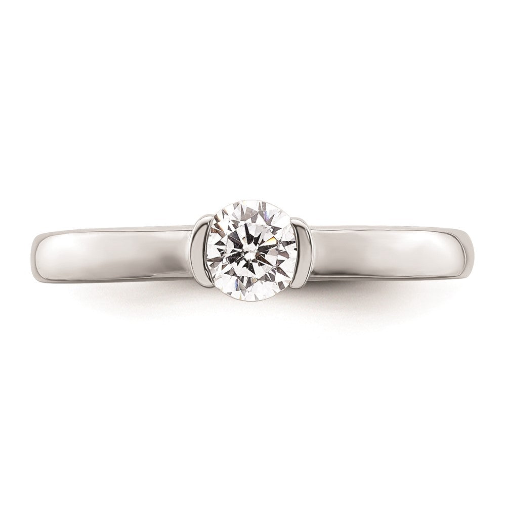 Order Stylish 14K White Gold 1/3 Carat Engagement Ring Setting (4.50mm)