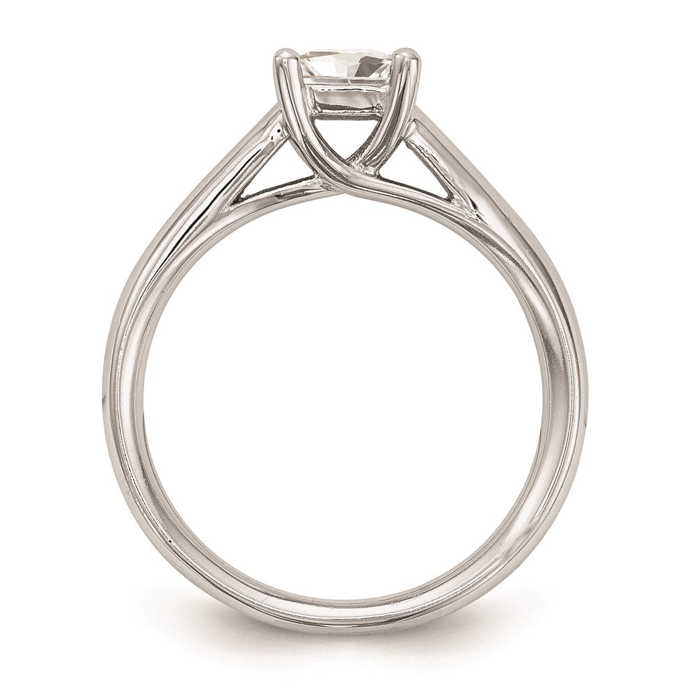 Buy Exclusive 14K White Gold 1 Carat Square Princess Cut Engagement Ring