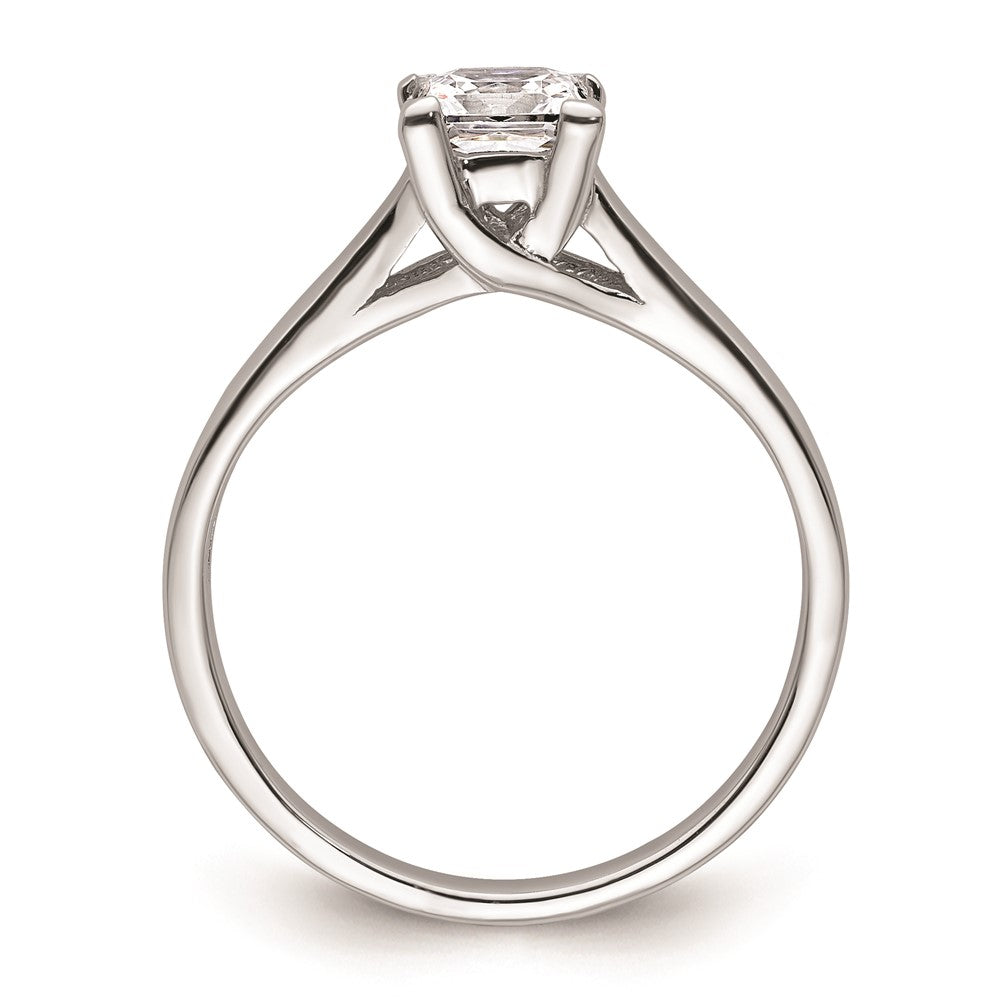 Buy Stylish 14K White Gold 1/2 Carat V-End Princess Engagement Ring Setting
