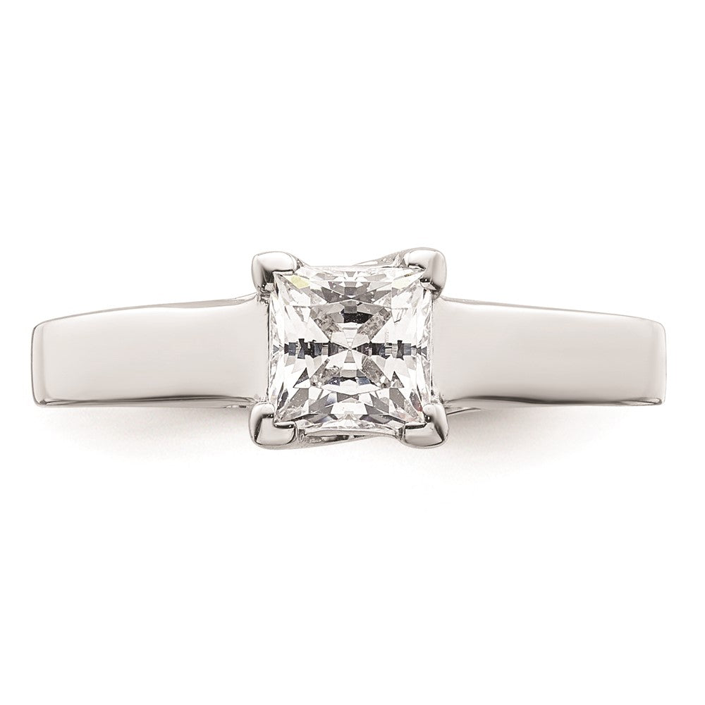 Buy Exclusive 14K White Gold 3/4 Carat Princess Cut Engagement Ring Setting