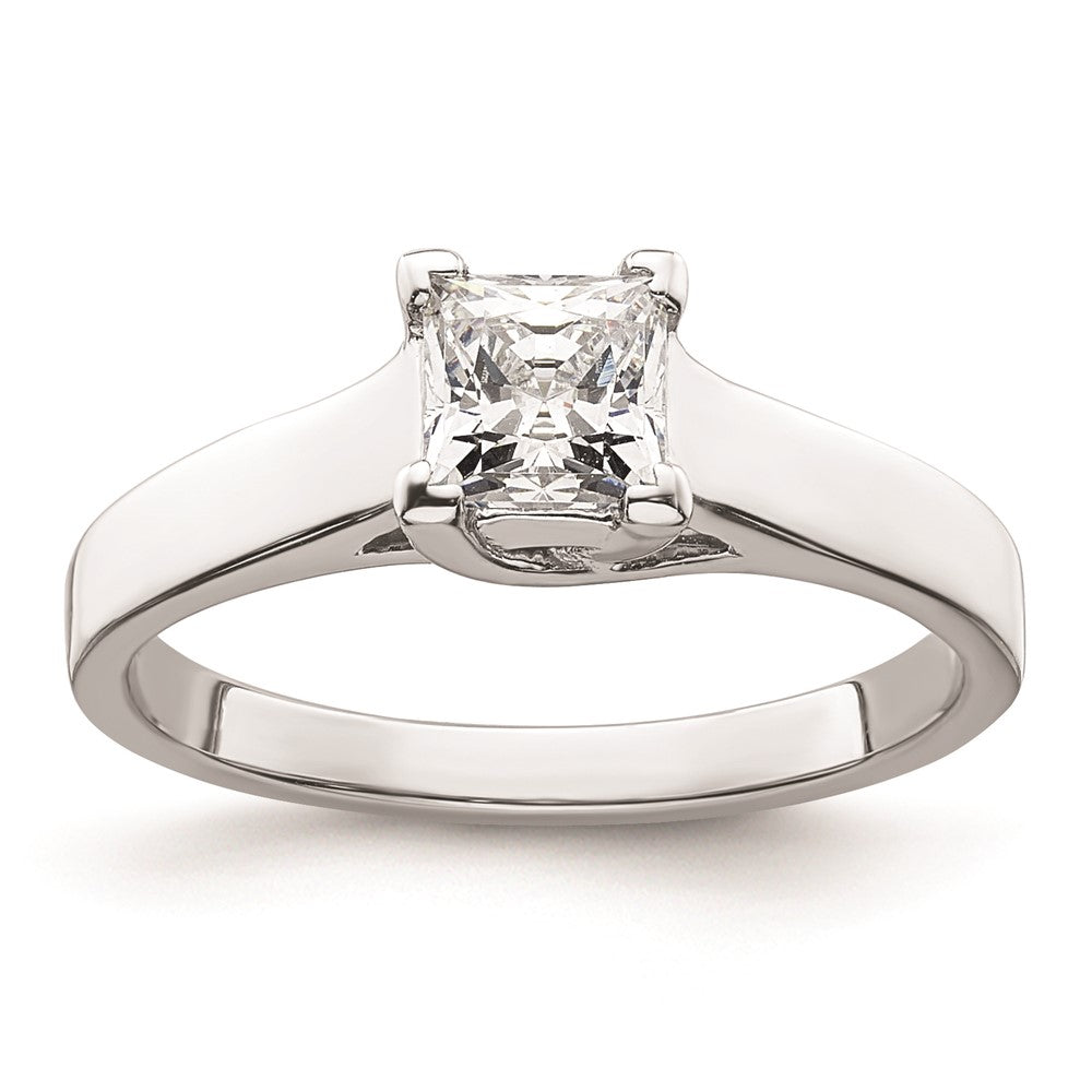 Buy Exclusive 14K White Gold 3/4 Carat Princess Cut Engagement Ring Setting