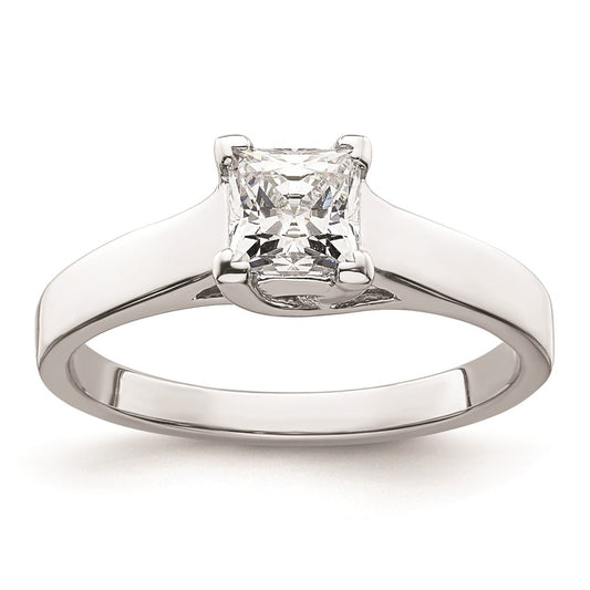 Buy Exclusive 14K White Gold 3/4 Carat Princess Cut Engagement Ring Setting
