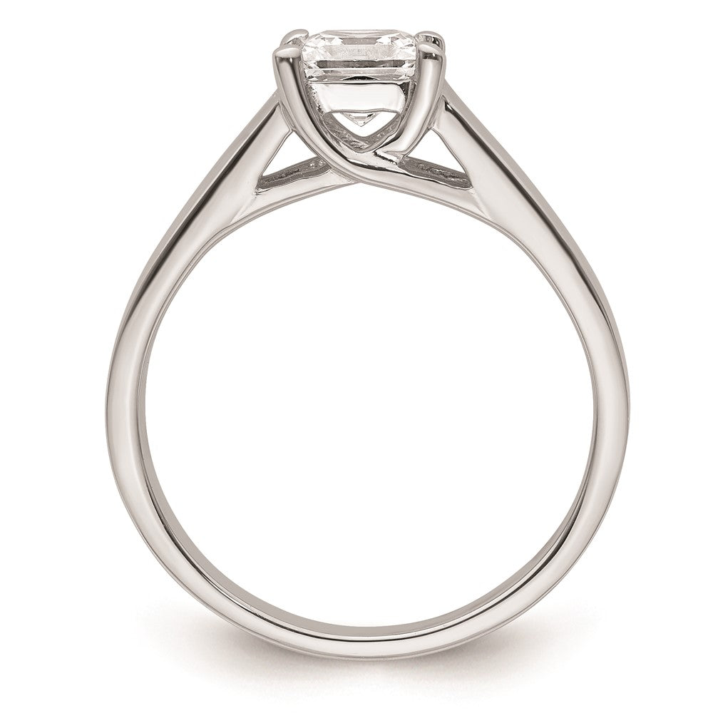 Buy Exclusive 14K White Gold 3/4 Ct Princess Cut Solitaire Engagement Ring