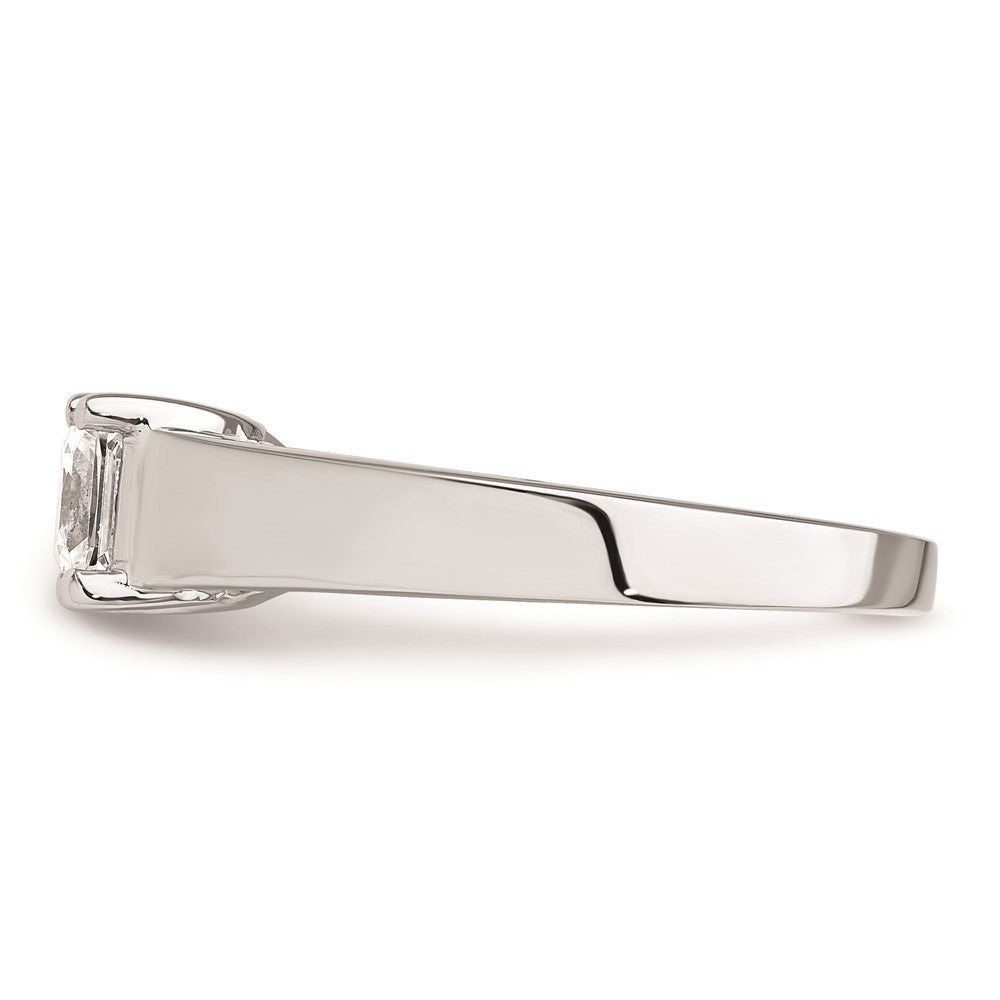 Buy Exclusive 14K White Gold 3/4 Ct Princess Cut Solitaire Engagement Ring