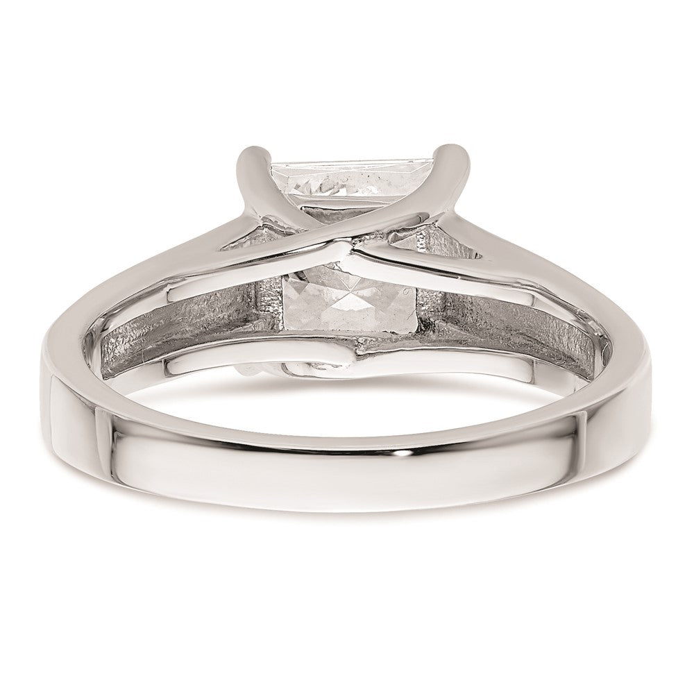 Buy Exclusive 14K White Gold 1.5 Carat Princess Cut Engagement Ring Setting