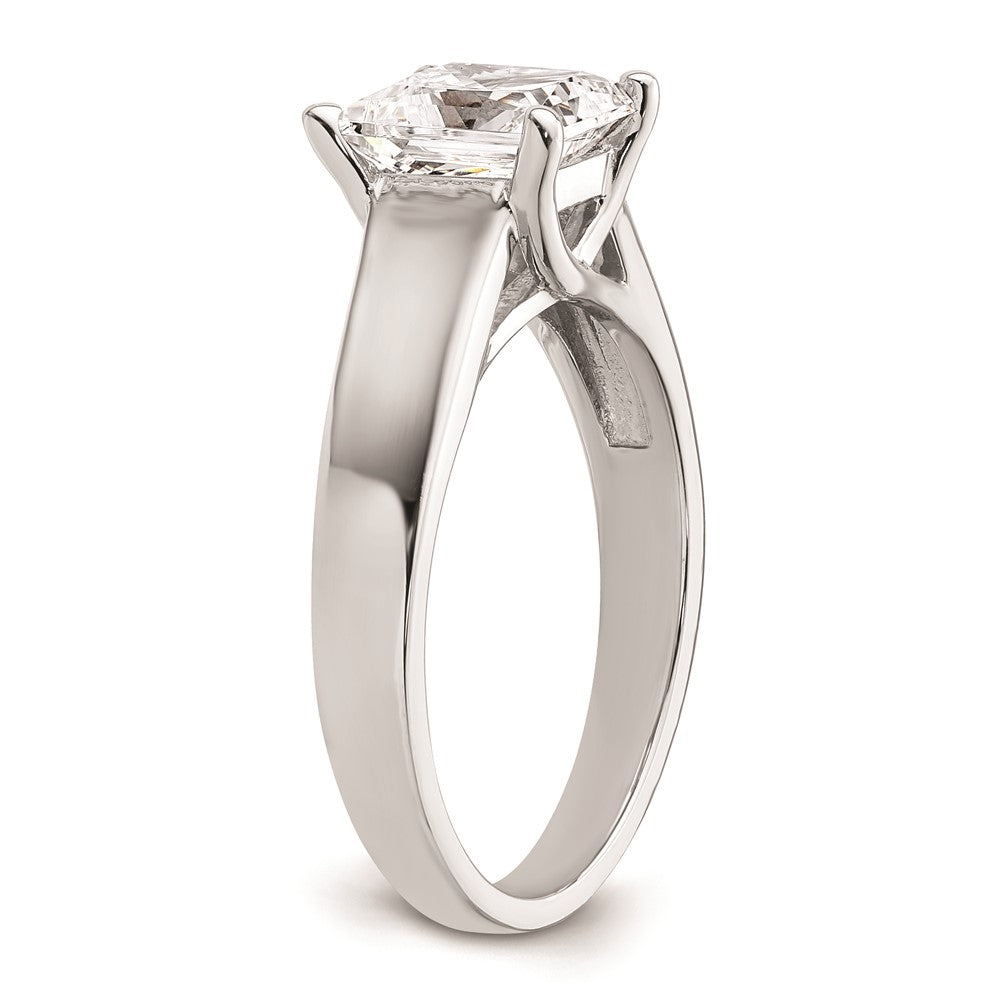 Buy Exclusive 14K White Gold 1.5 Carat Princess Cut Engagement Ring Setting