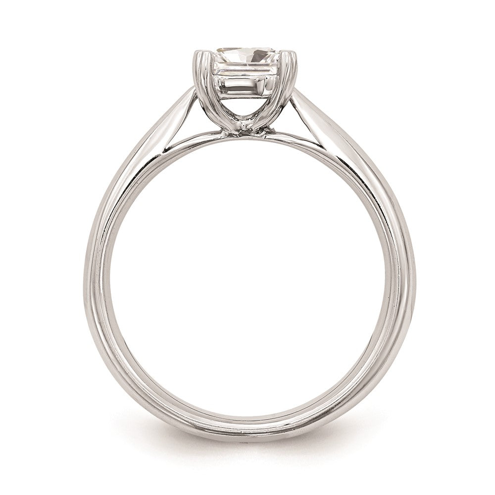 Buy Stylish 14K White Gold 1/2 Carat Princess Cut Engagement Ring Setting