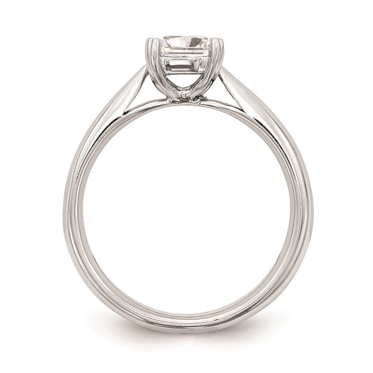 Buy Stylish 14K White Gold 1/2 Carat Princess Cut Engagement Ring Setting