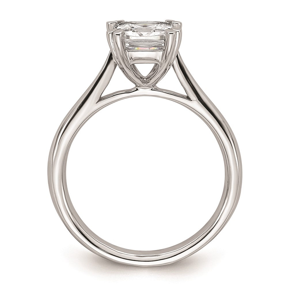 Buy Stylish 14K White Gold 1.75 Carat Cushion-Cut Engagement Ring Setting