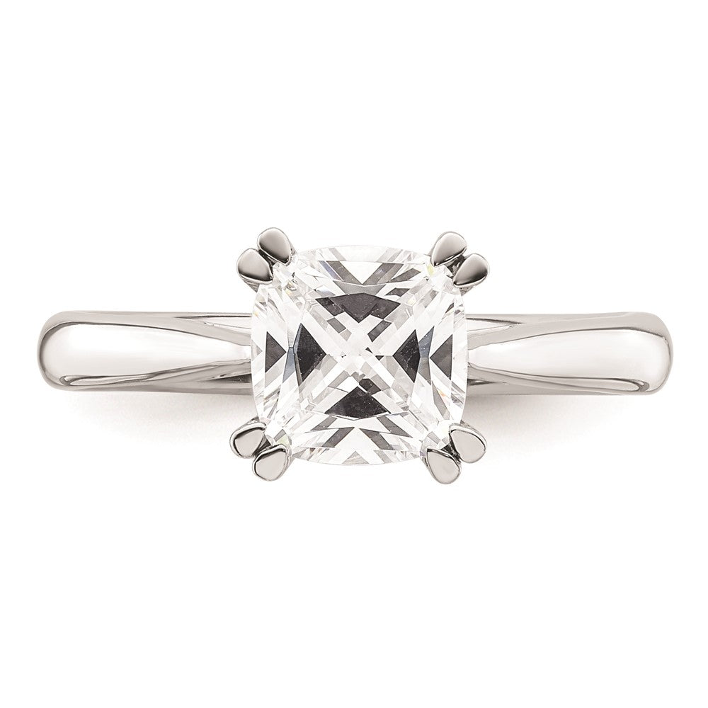 Buy Stylish 14K White Gold 1.75 Carat Cushion-Cut Engagement Ring Setting
