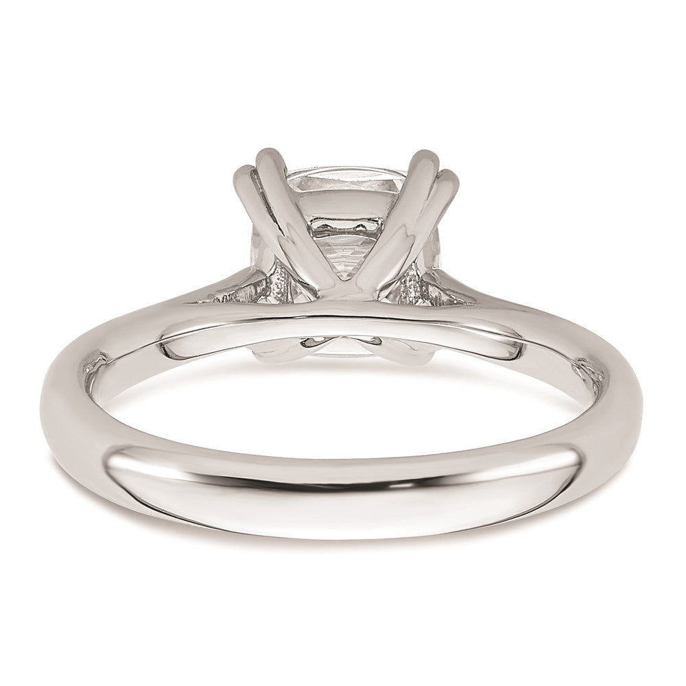 Buy Stylish 14K White Gold 1.75 Carat Cushion-Cut Engagement Ring Setting
