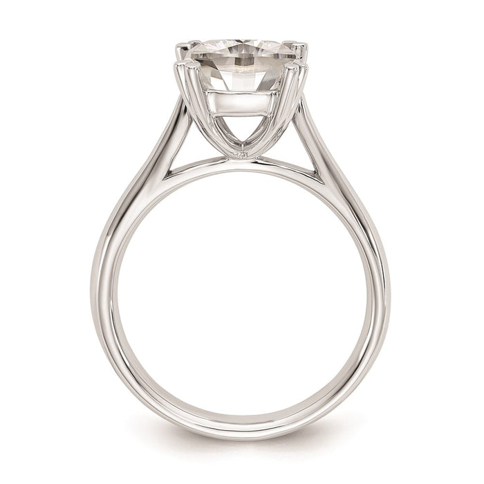Buy Exclusive 14K White Gold Cushion-Cut Engagement Ring Setting, 2.5 Ct-2