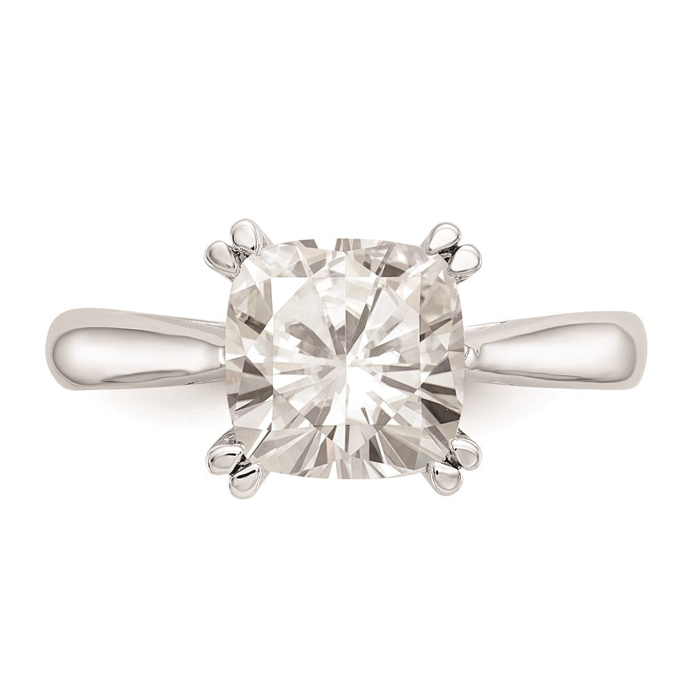 Buy Exclusive 14K White Gold Cushion-Cut Engagement Ring Setting, 2.5 Ct