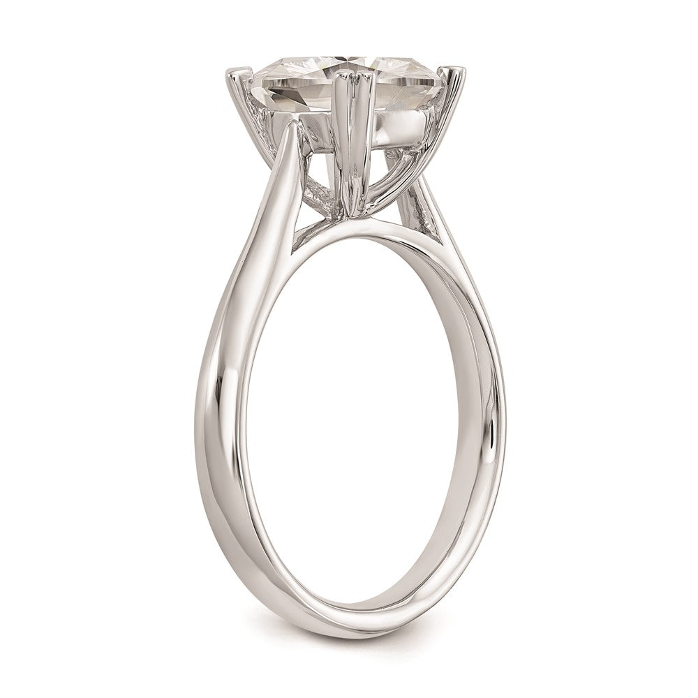 Buy Exclusive 14K White Gold Cushion-Cut Engagement Ring Setting, 2.5 Ct