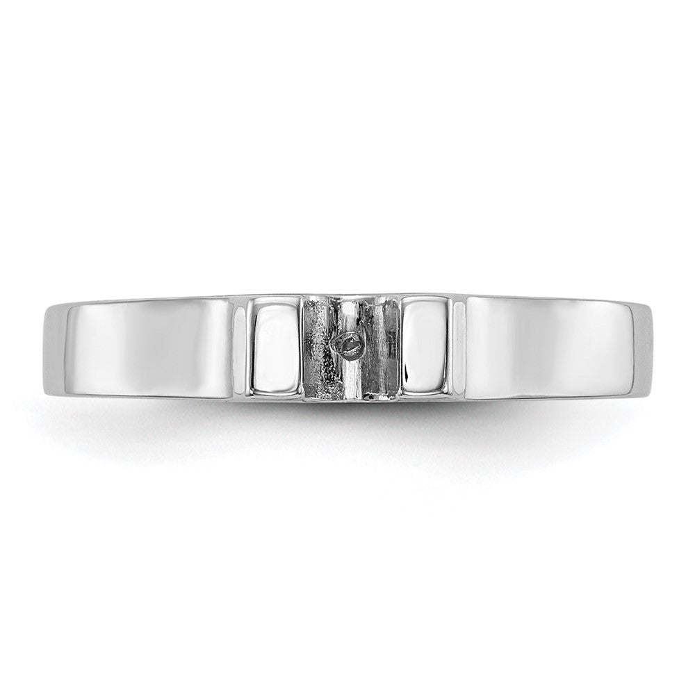 Buy 14K White Gold 3.00mm Solitaire Engagement Ring Setting - Stylish Value!