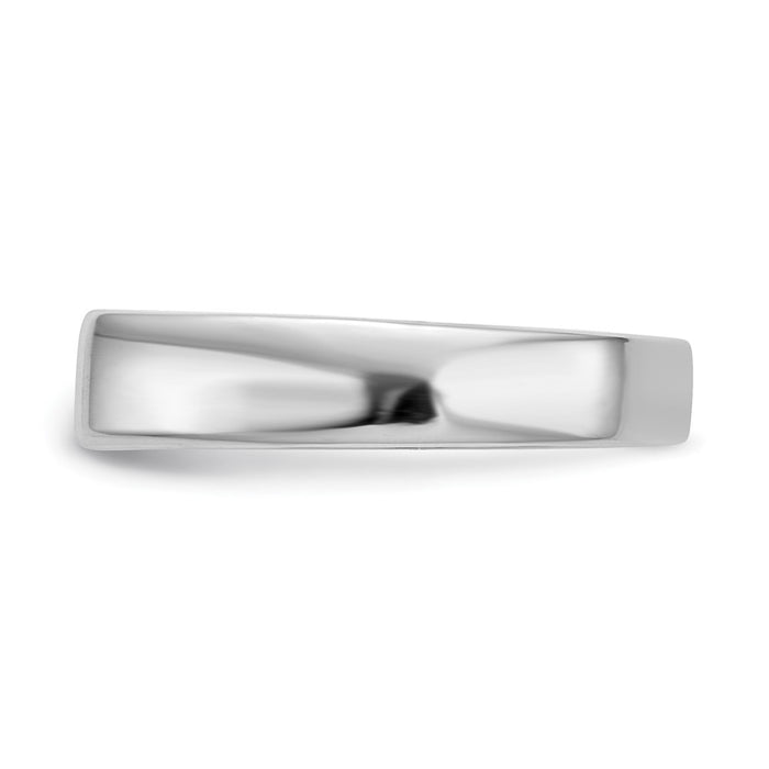 Buy 14K White Gold 5.5mm Solitaire Engagement Ring Setting | Stylish Design-3