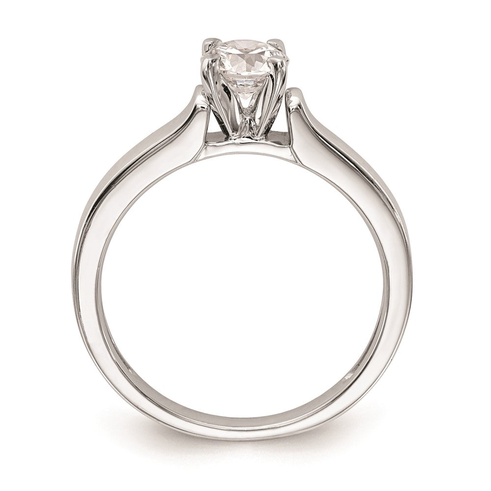 Buy 14K White Gold 3.00mm Wide Engagement Ring Setting - Stylish & Affordable!