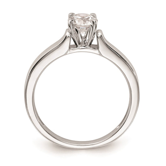 Buy 14K White Gold 3.00mm Wide Engagement Ring Setting - Stylish & Affordable!