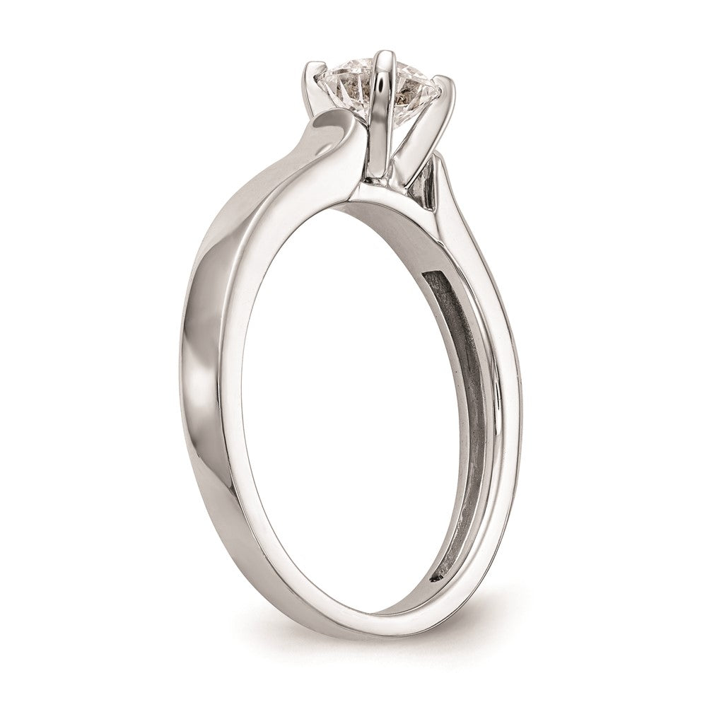 Buy 14K White Gold 3.00mm Wide Engagement Ring Setting - Stylish & Affordable!