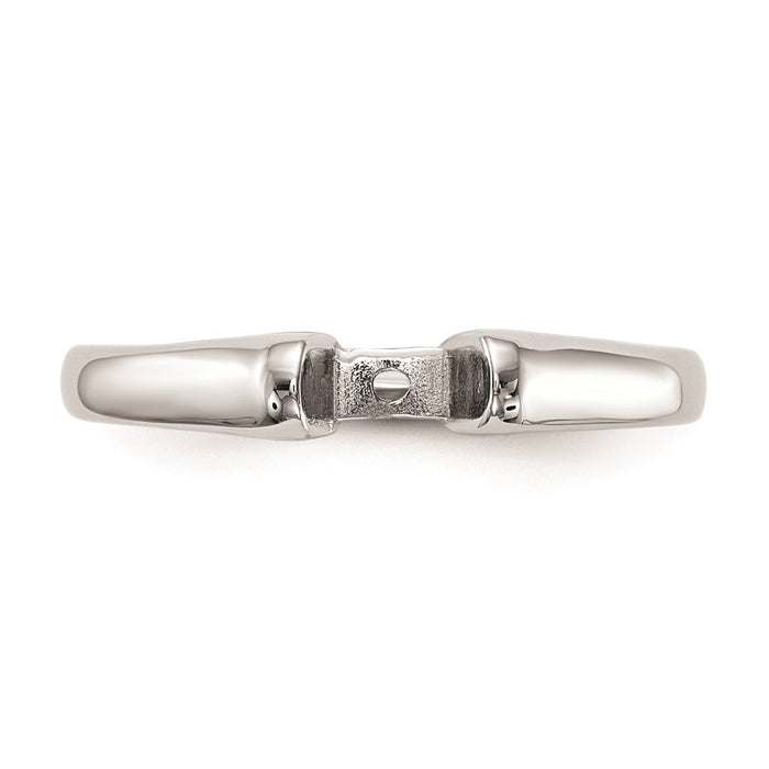 Buy 14K White Gold 4.8mm Solitaire Engagement Ring - Stylish & Affordable!-4