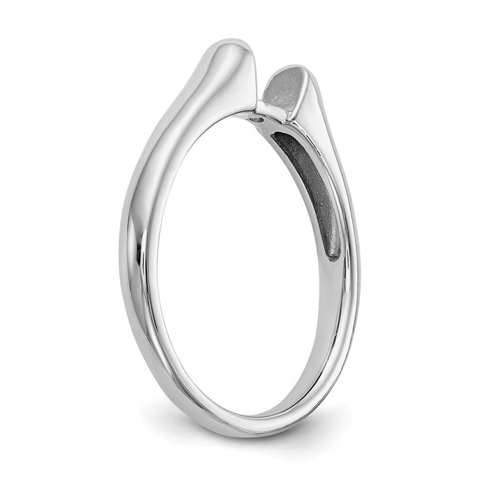 Buy Exclusive 14K White Gold 3.1mm Solitaire Engagement Ring Mounting-6