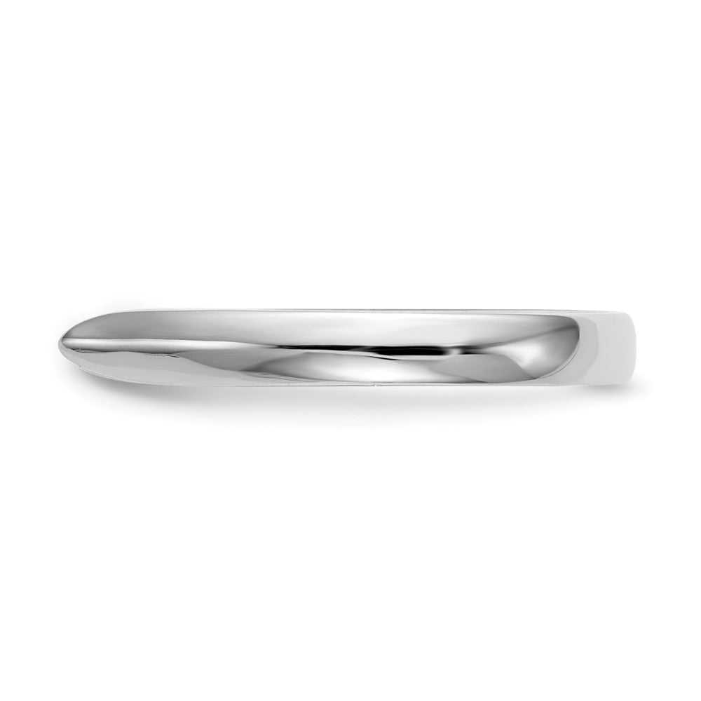 Buy 14K White Gold 3.5mm Solitaire Engagement Ring Setting - Stylish Value