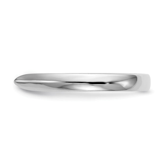 Buy 14K White Gold 3.5mm Solitaire Engagement Ring Setting - Stylish Value-3