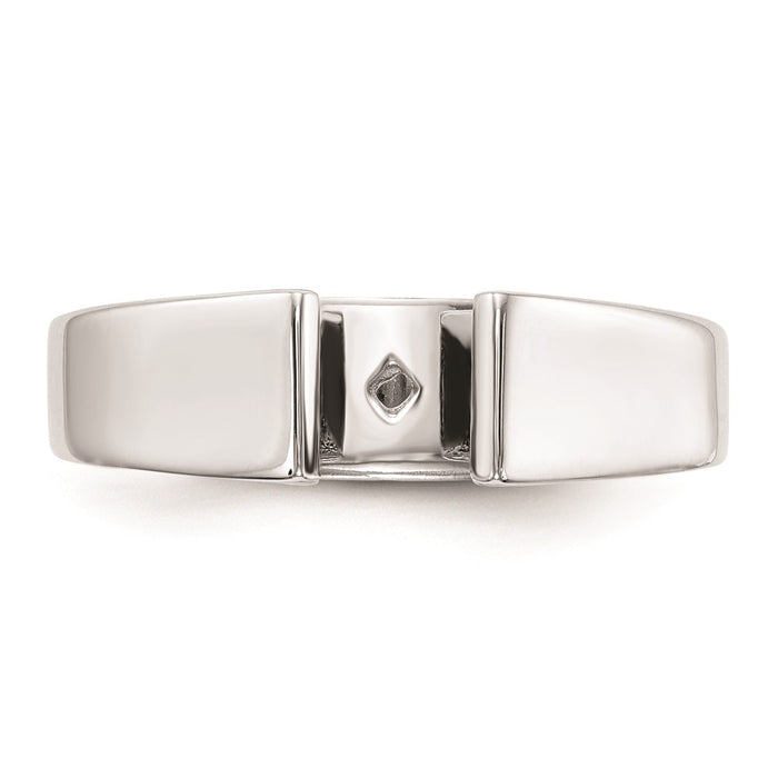 High-Quality 14K White Gold 4.5mm Solitaire Engagement Ring - Stylish Value-4