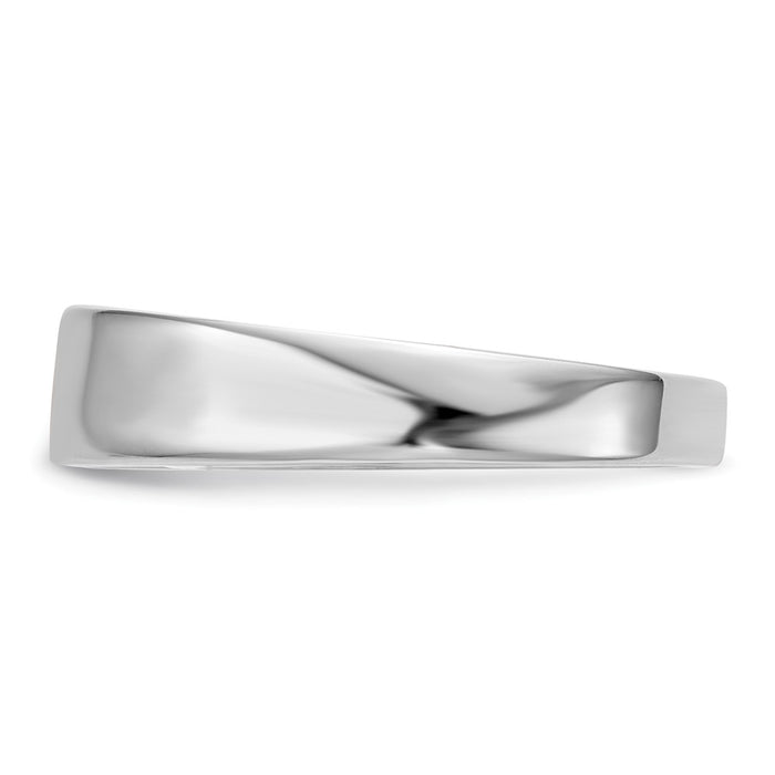 High-Quality 14K White Gold 3.8mm Solitaire Engagement Ring - Affordable Price!-3