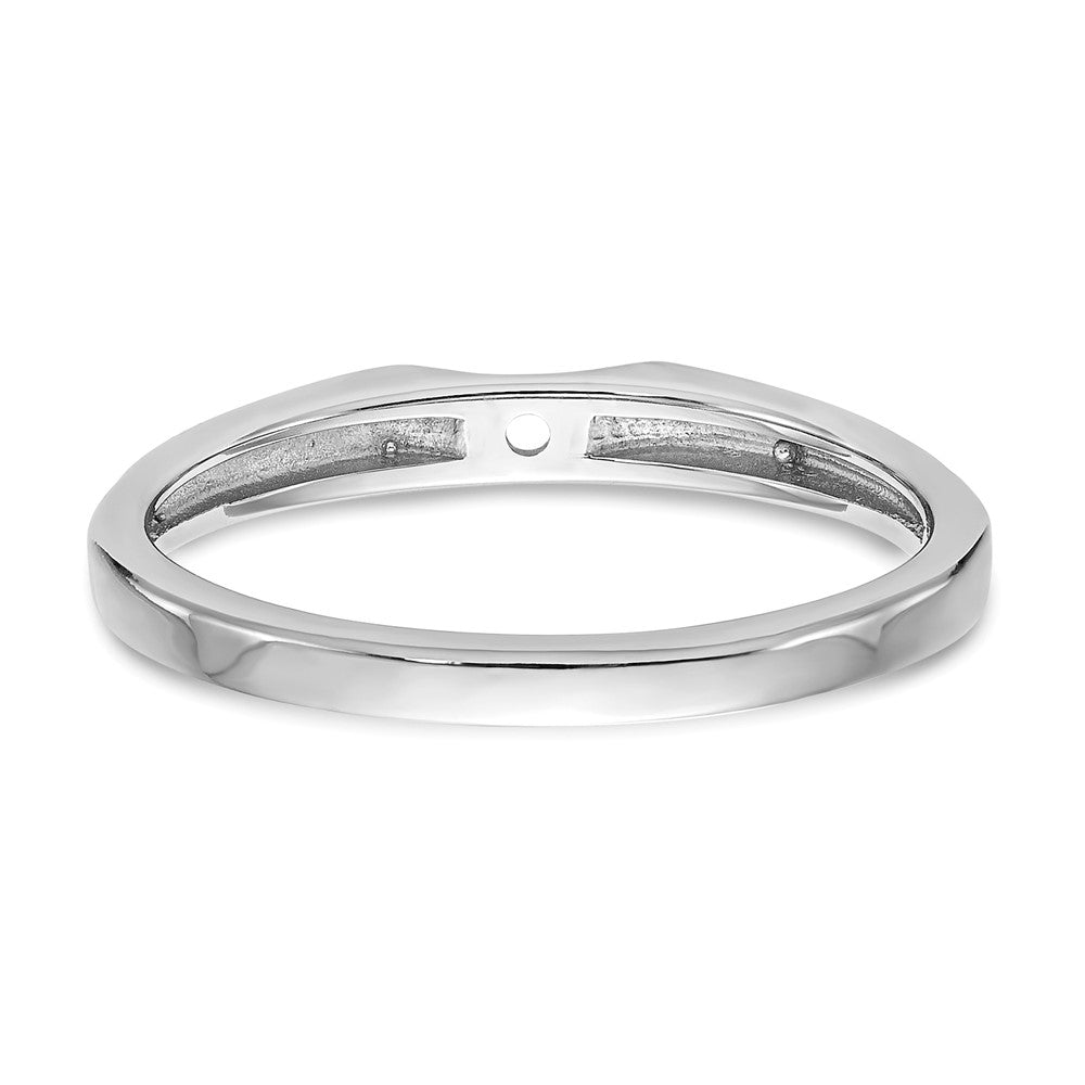 Exclusive 14K White Gold Vintage Solitaire Engagement Ring Setting - Stylish Value