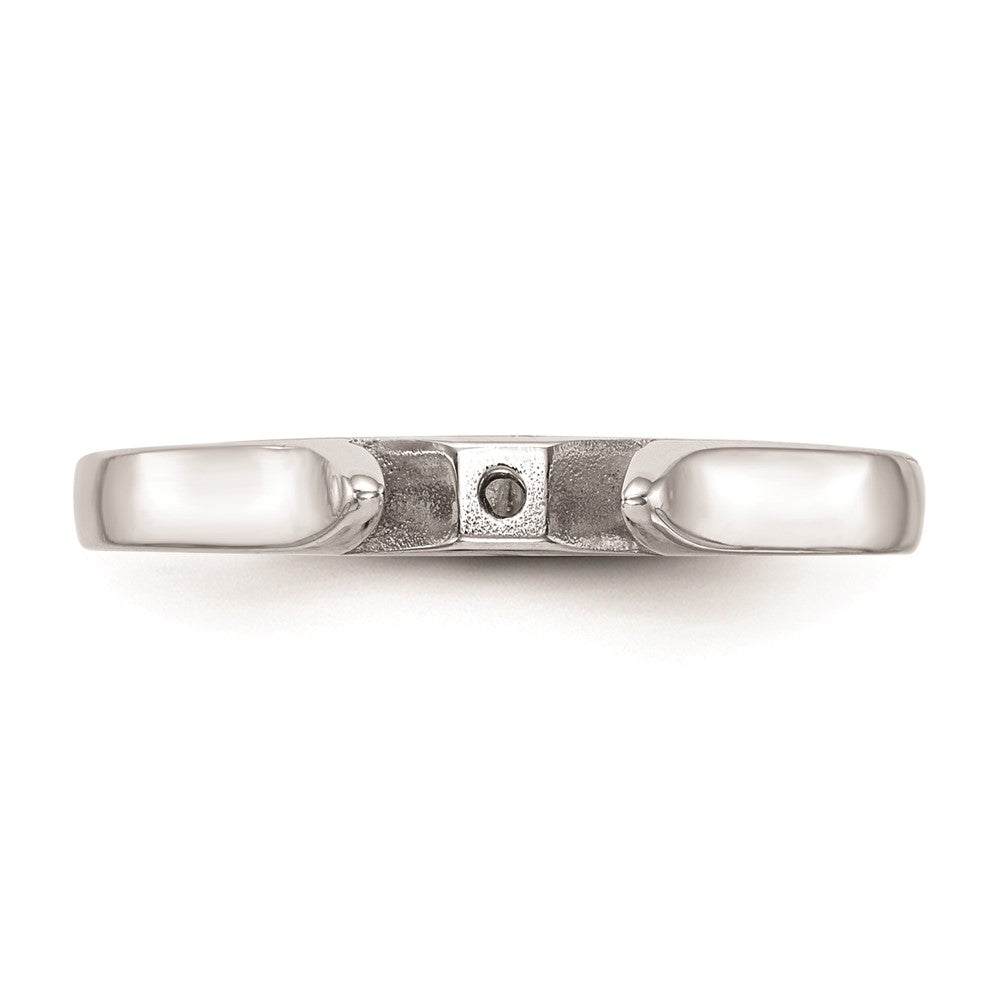 Buy 14K White Gold 2.5mm Wide Solitaire Engagement Ring Setting - Stylish Value!
