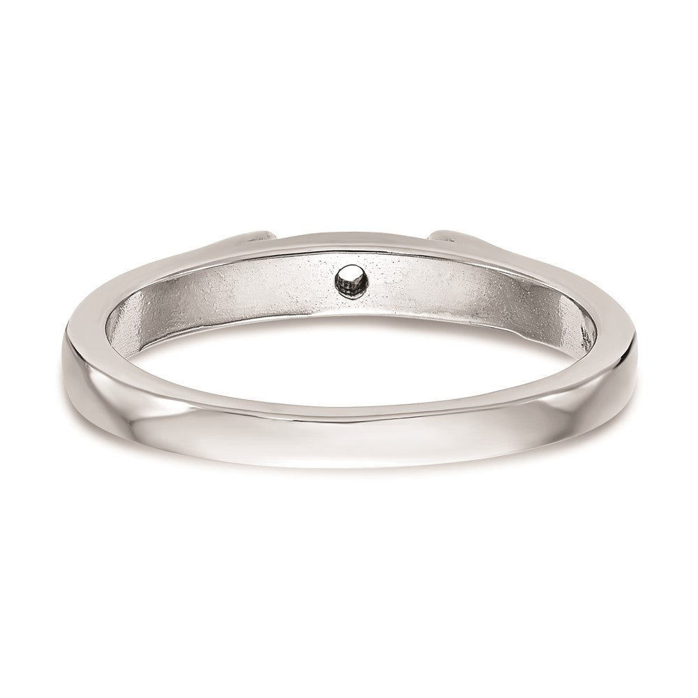 Buy 14K White Gold 2.5mm Wide Solitaire Engagement Ring Setting - Stylish Value!