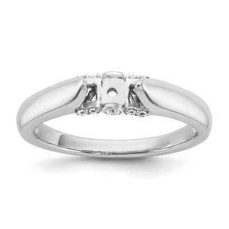 Buy Exclusive 14K White Gold Engagement Ring, .07 Carat Diamond, Stylish Design