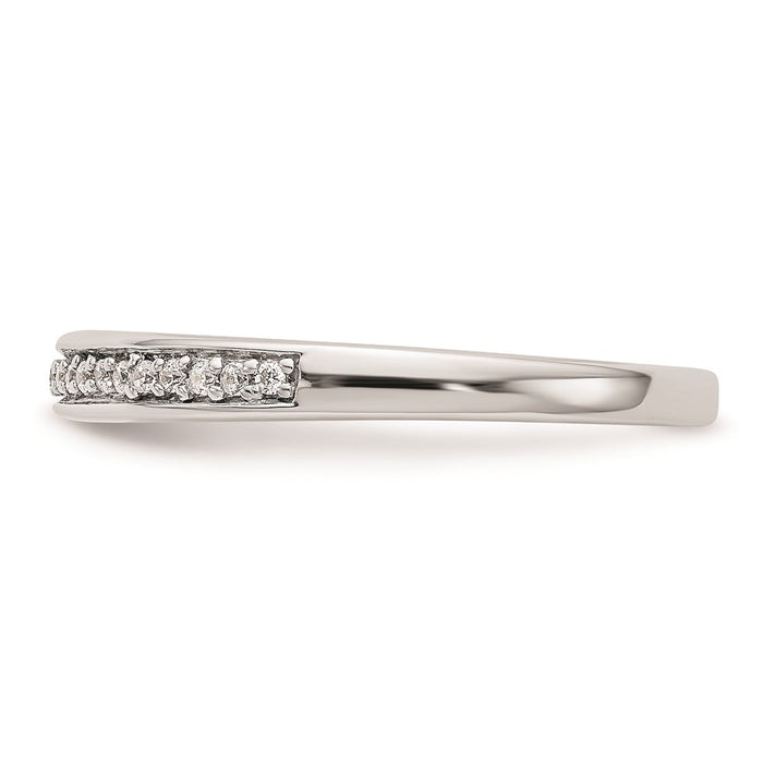 Buy 14K White Gold Wedding Band Setting - Stylish & Affordable Elegance-3