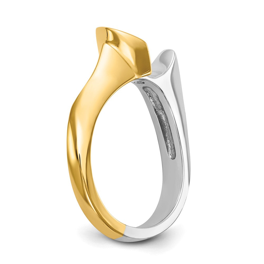 Buy Exclusive 14K Two-Tone Solitaire Engagement Ring Mounting - Stylish Design