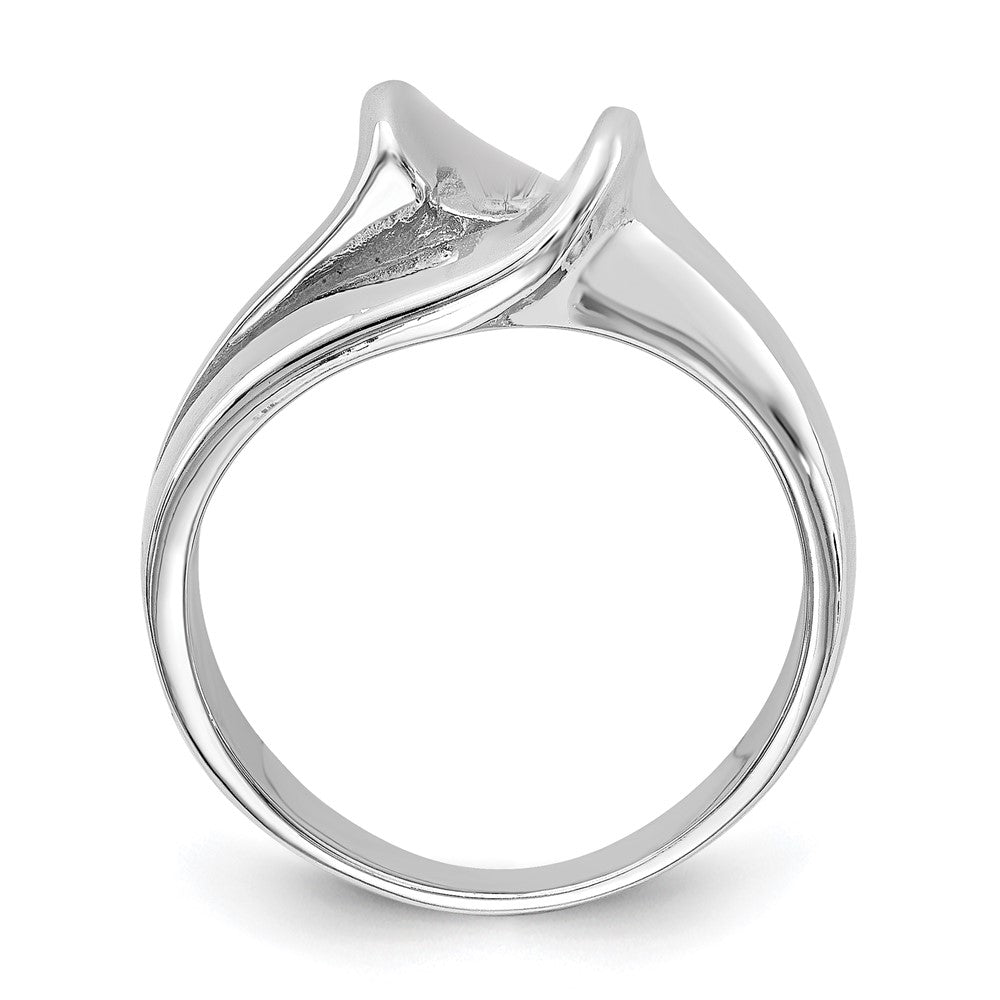 High-Quality 14K White Gold Solitaire Engagement Ring Setting - Stylish Value